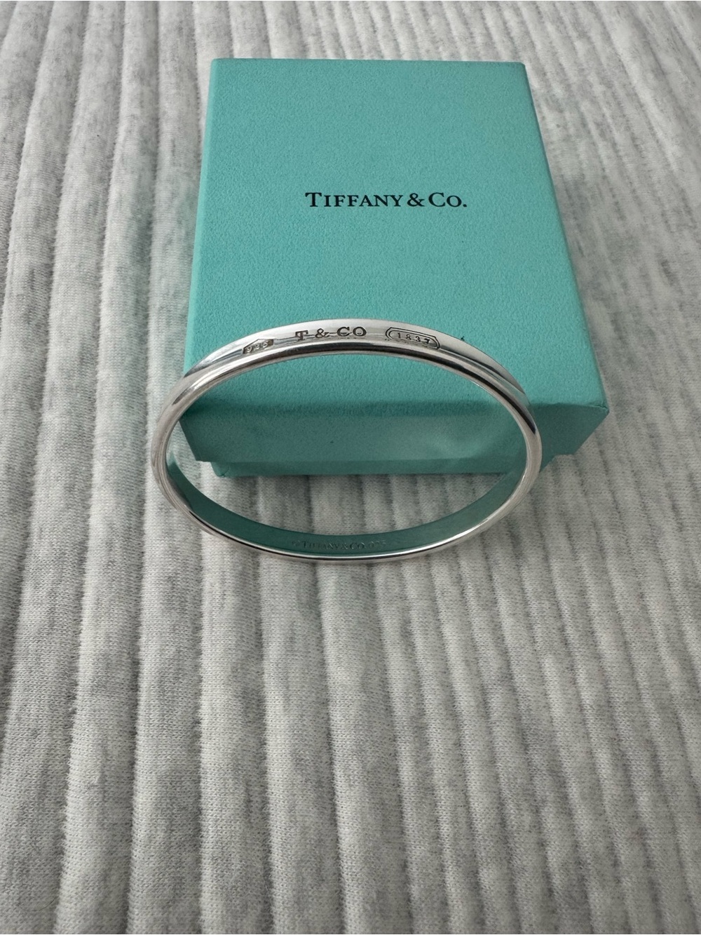 Tiffany & Co. Sterling Silver Bangle - BOX NOT INCLUDED.